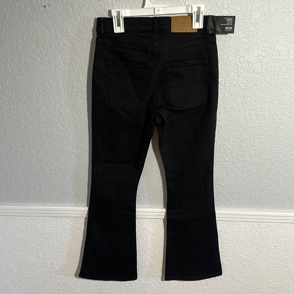 Cheap Monday crop and flair jeans